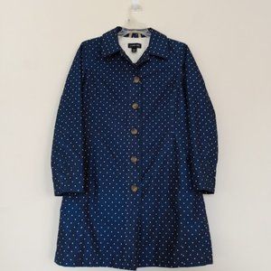 Lands' End Polka Dot Rain Coat